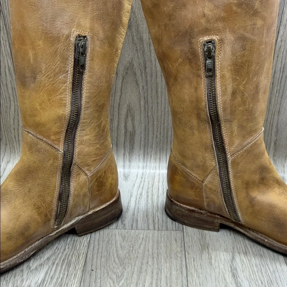 BED|STU Brown Over the Knee Boots